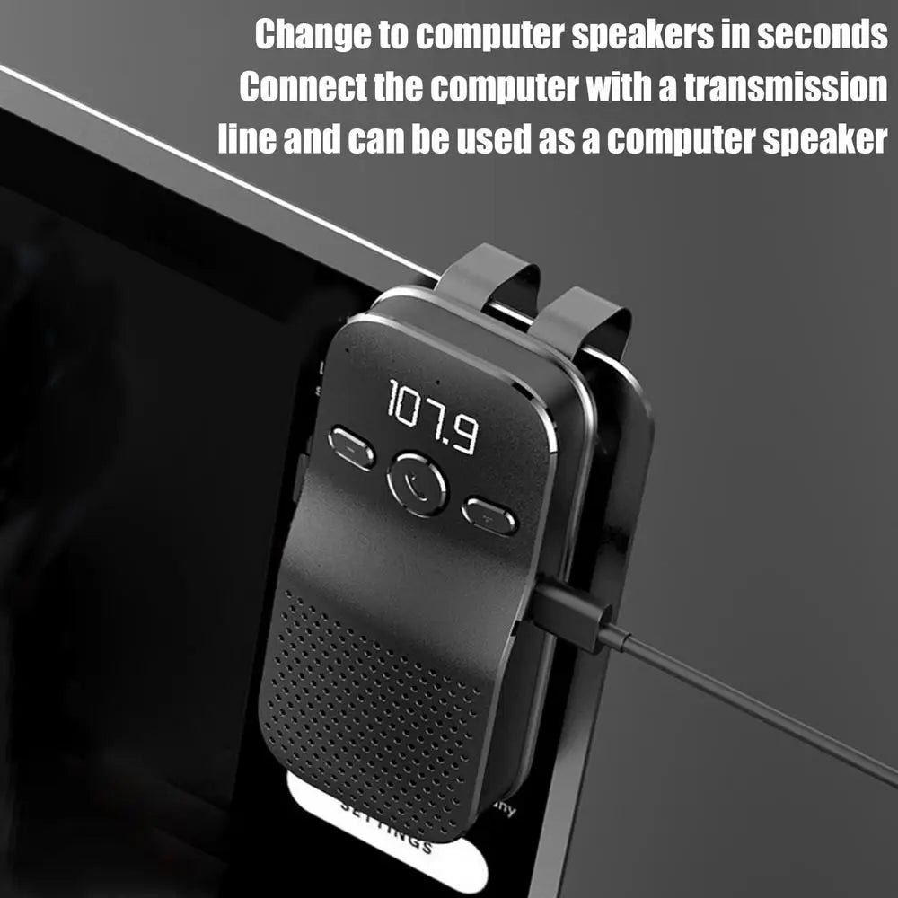 RoadRage V5.4 Handsfree Battle-Clip Car Speaker