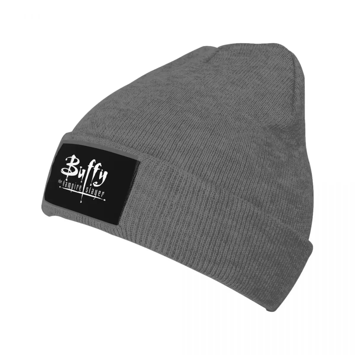 Buffy The Vampire Slayer Logo Knitted Caps for Women Men Beanie Winter Hats Horror Hip Hop Cap - Premium beanie from Lizard Vigilante - Just $21.08! Shop now at Lizard Vigilante