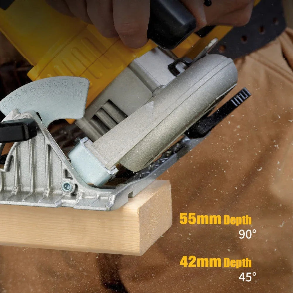 DEWALT DCS391 Cordless Circular Saw – 20V High-Speed Wood Cutting Saw with Brushless Motor, Adjustable 45/90° Angle for Precision Cutting, Compatible with Universal 18V Battery - Premium circular saw from Lizard Vigilante - Just $501.08! Shop now at Lizard Vigilante