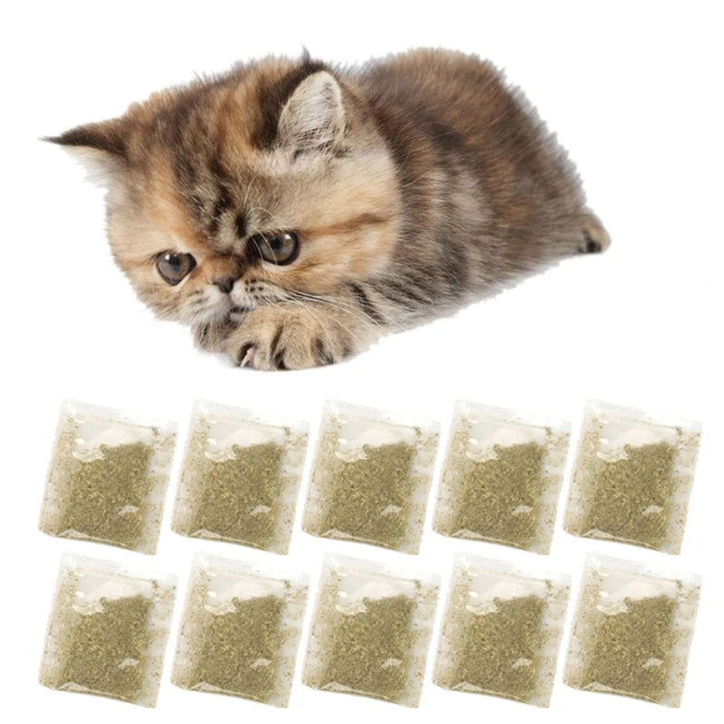 Unlock Playful Purrs: 10 Pack of Catnip Powder for Training & Entertainment - Premium catnip from Lizard Vigilante - Just $1.99! Shop now at Lizard Vigilante