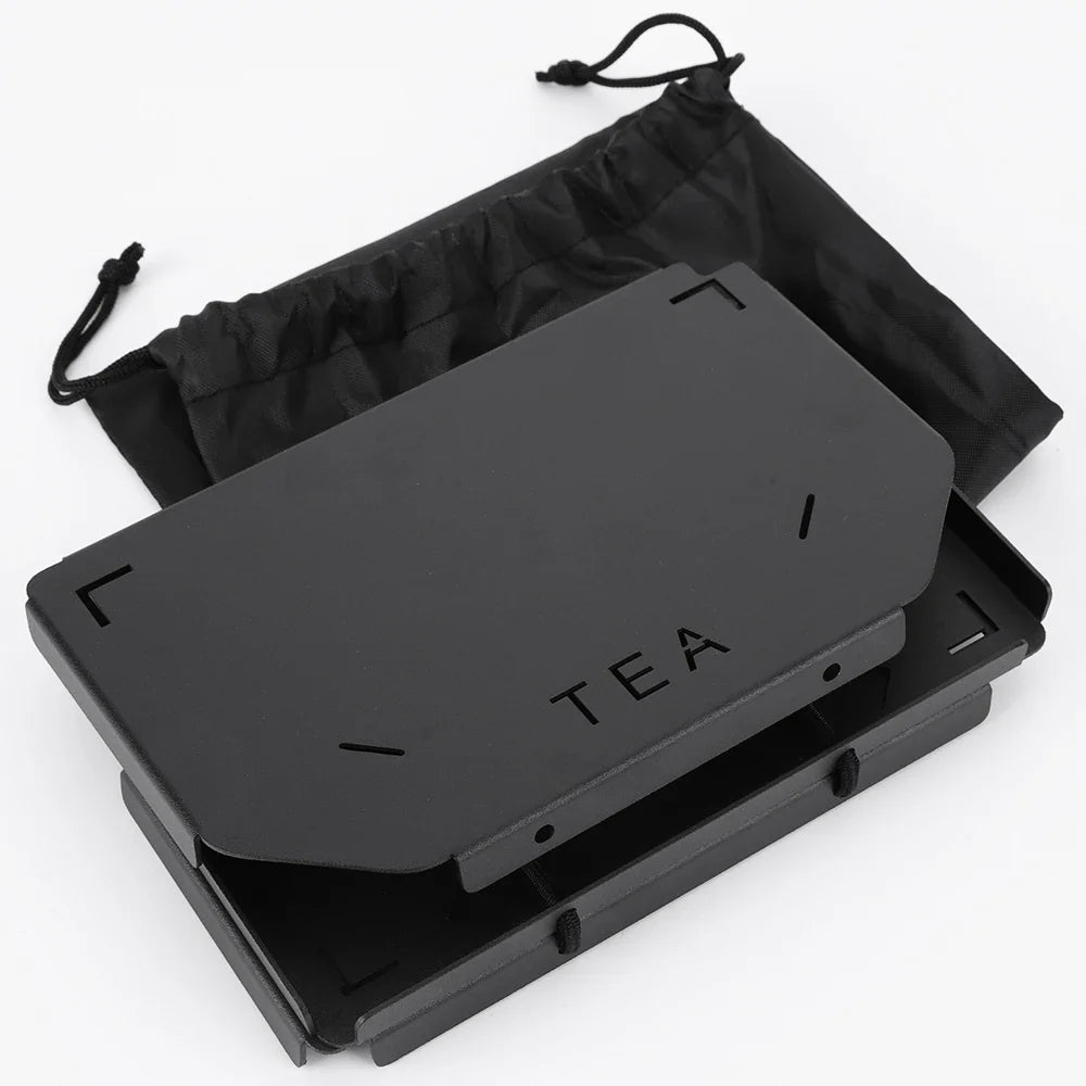 Aluminum Alloy Folding Table Top for Stanley Lunch Box 9.4L - Versatile Outdoor Camping Gear!