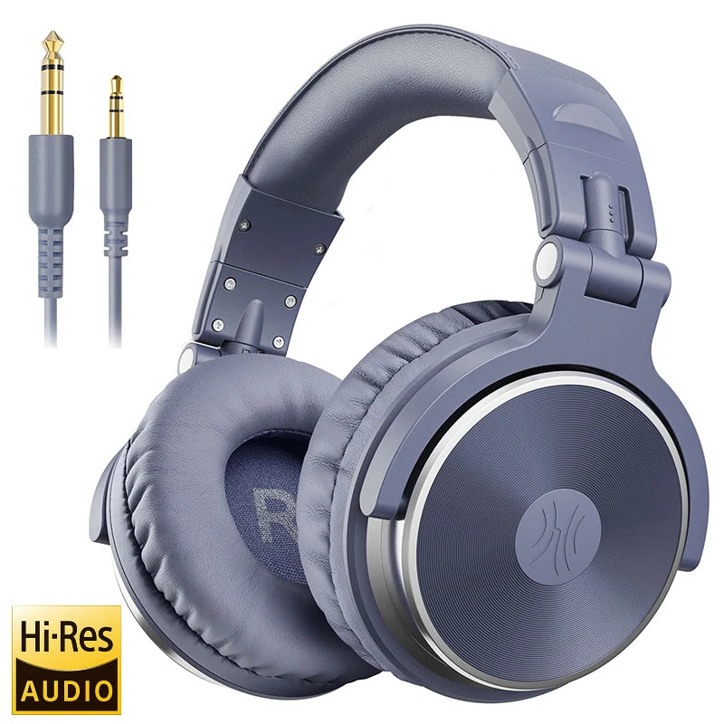 OneOdio Over-Ear HiFi Studio DJ Headphones – Wired Monitor Music & Gaming Headset with 3.5mm/6.3mm Dual Ports, Mic for Phone, PC, and DJ Use - Premium headphones from Lizard Vigilante - Just $58.88! Shop now at Lizard Vigilante