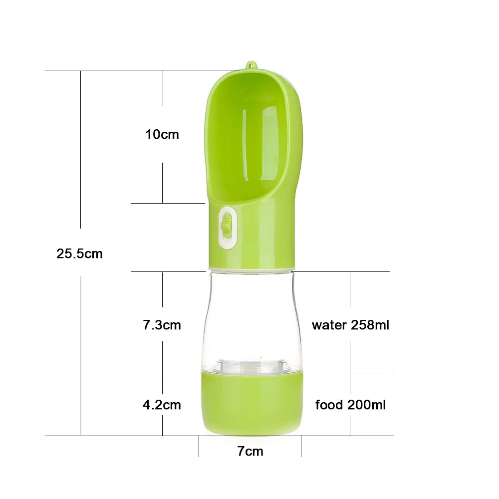 Portable Dog Water Bottle & Feeder – Outdoor Travel Drinking Container - Premium pet supplies from Lizard Vigilante - Just $19.88! Shop now at Lizard Vigilante