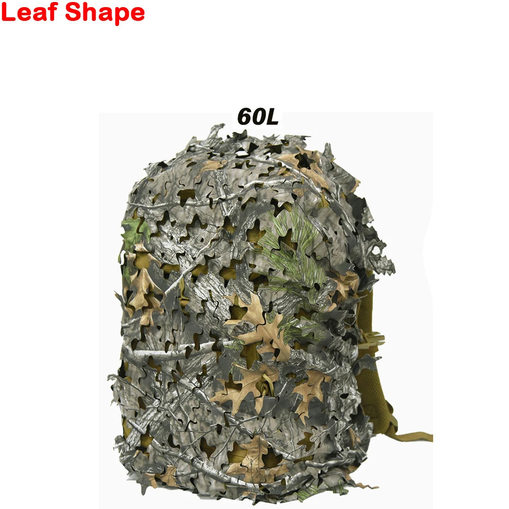 3D Camo Net Backpack Cover - Laser Cut Camouflage for 60L & 80L Packs - Premium backpack cover from Lizard Vigilante - Just $19.99! Shop now at Lizard Vigilante