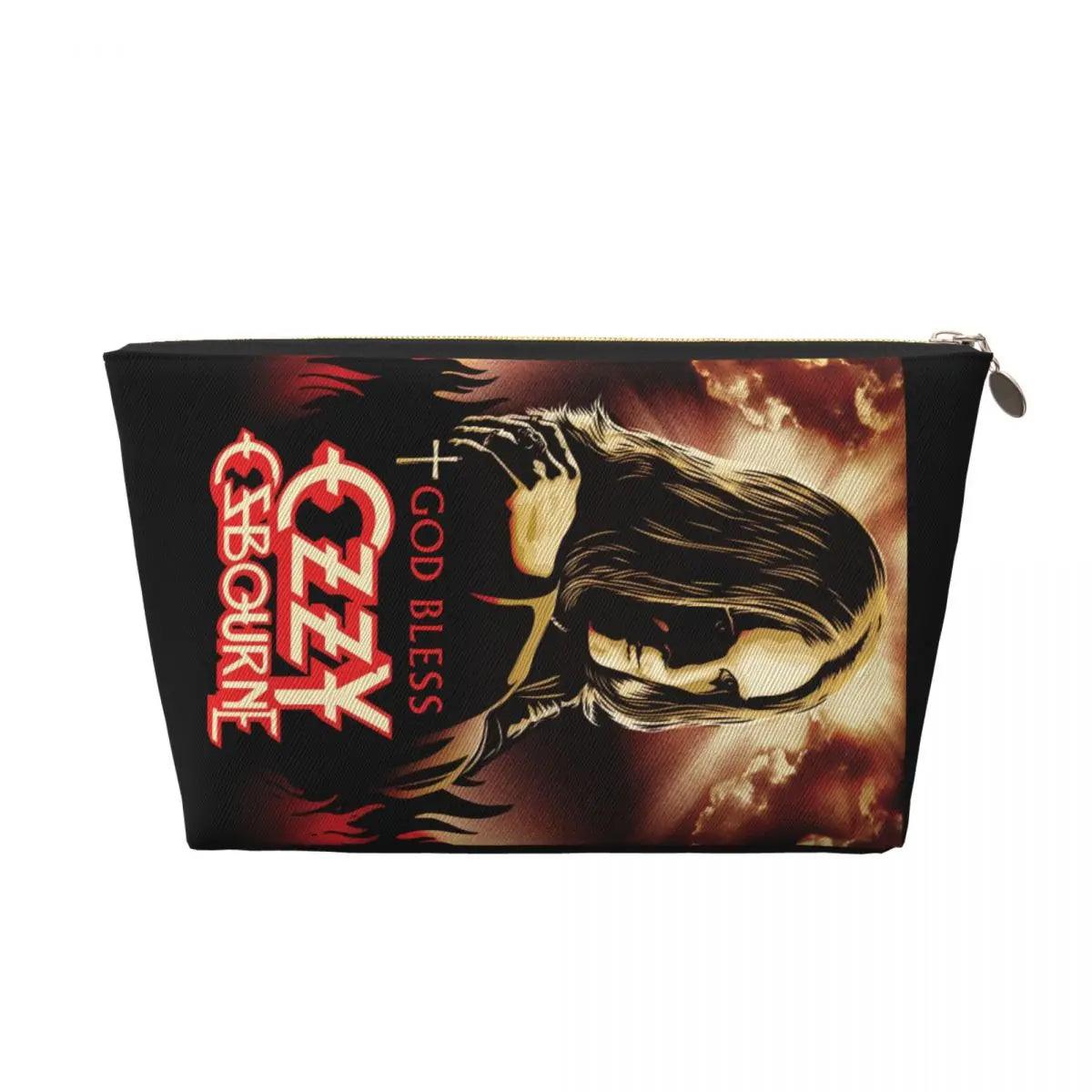 Ozzy Osbourne Rock Star Cosmetic Bag - Premium makeup bag from Lizard Vigilante - Just $19.99! Shop now at Lizard Vigilante