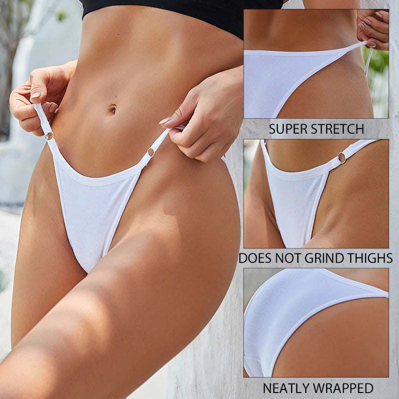 FINETOO 3-Pack Women's Cotton Low Waist Bikini Briefs – Everyday Comfort Meets Effortless Style – Soft, Stretchy, and Full of Attitude - Premium bikini briefs from Lizard Vigilante - Just $9.99! Shop now at Lizard Vigilante