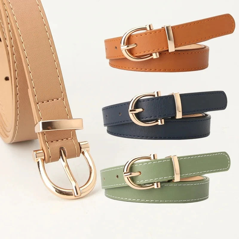 Elegant PU Leather Belt | Stylish and Versatile Waistband Belt - Premium belt from Lizard Vigilante - Just $22.88! Shop now at Lizard Vigilante