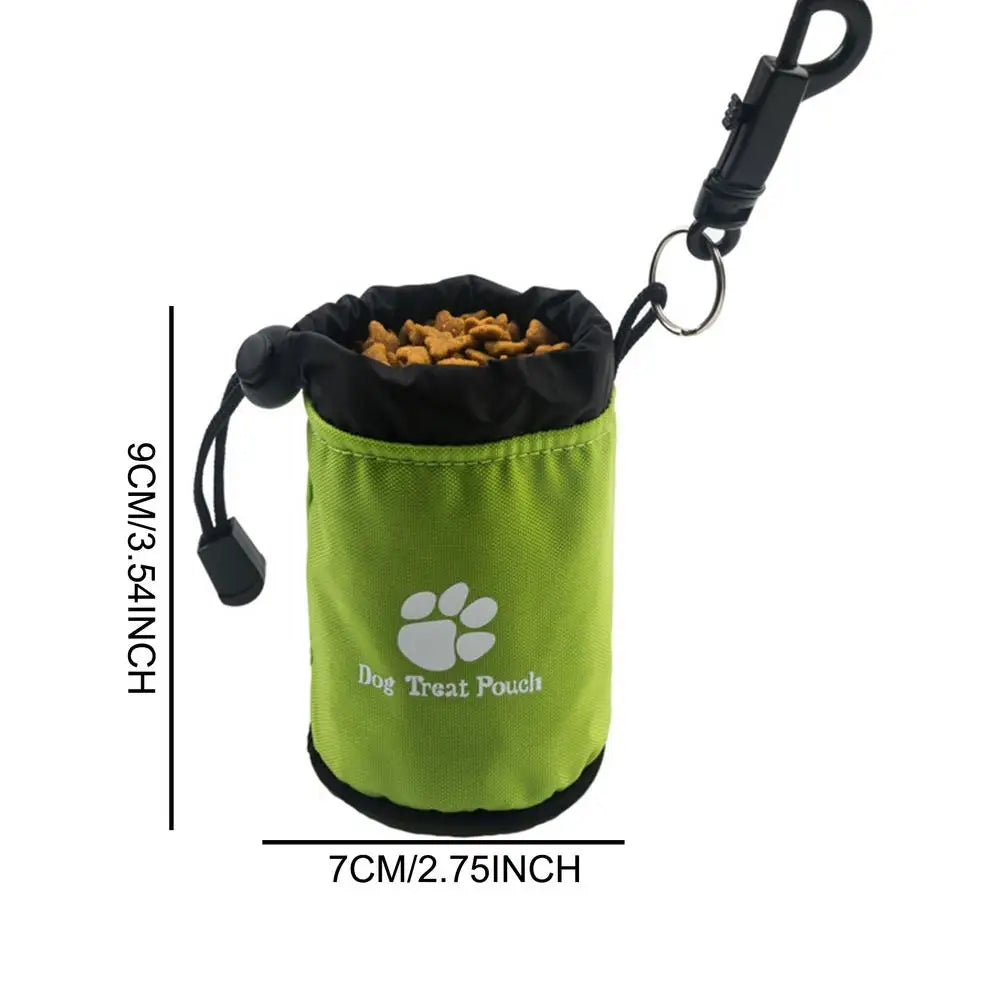 Dog Treat Training Pouch Portable Training Dog Snack Bag Waist Bag Pet Feed Pocket Walking Snack Pouch Puppy Treat Bag - Premium dog treat from Lizard Vigilante - Just $12.48! Shop now at Lizard Vigilante