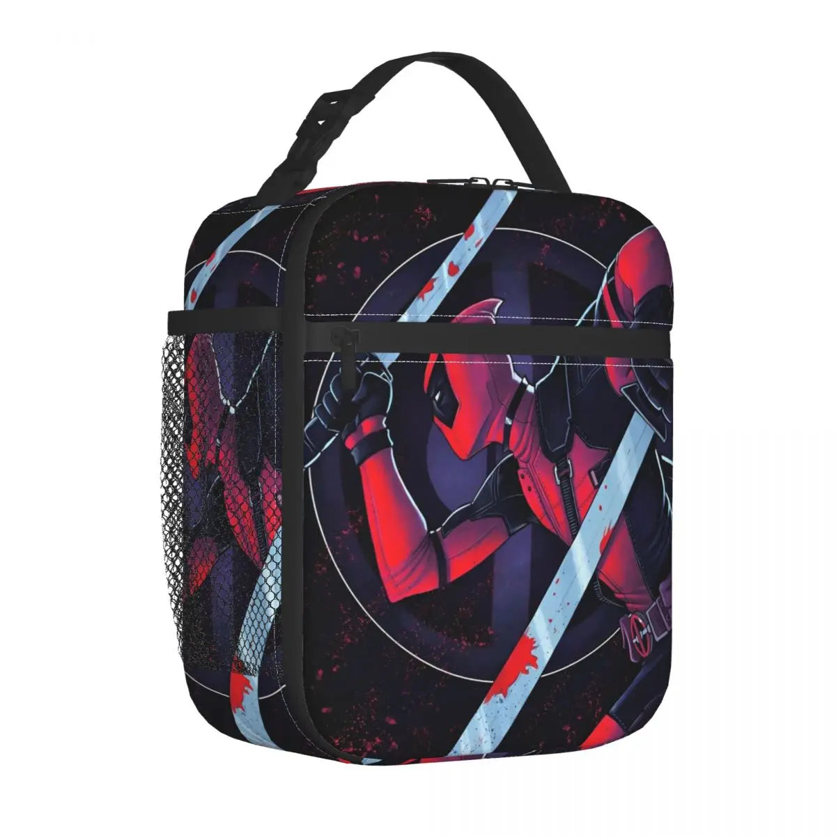 Deadpool Film-Inspired Insulated Lunch Bag – High-Capacity Thermal Tote for Men, Women, College, and Picnics - Premium bag from Lizard Vigilante - Just $23.88! Shop now at Lizard Vigilante