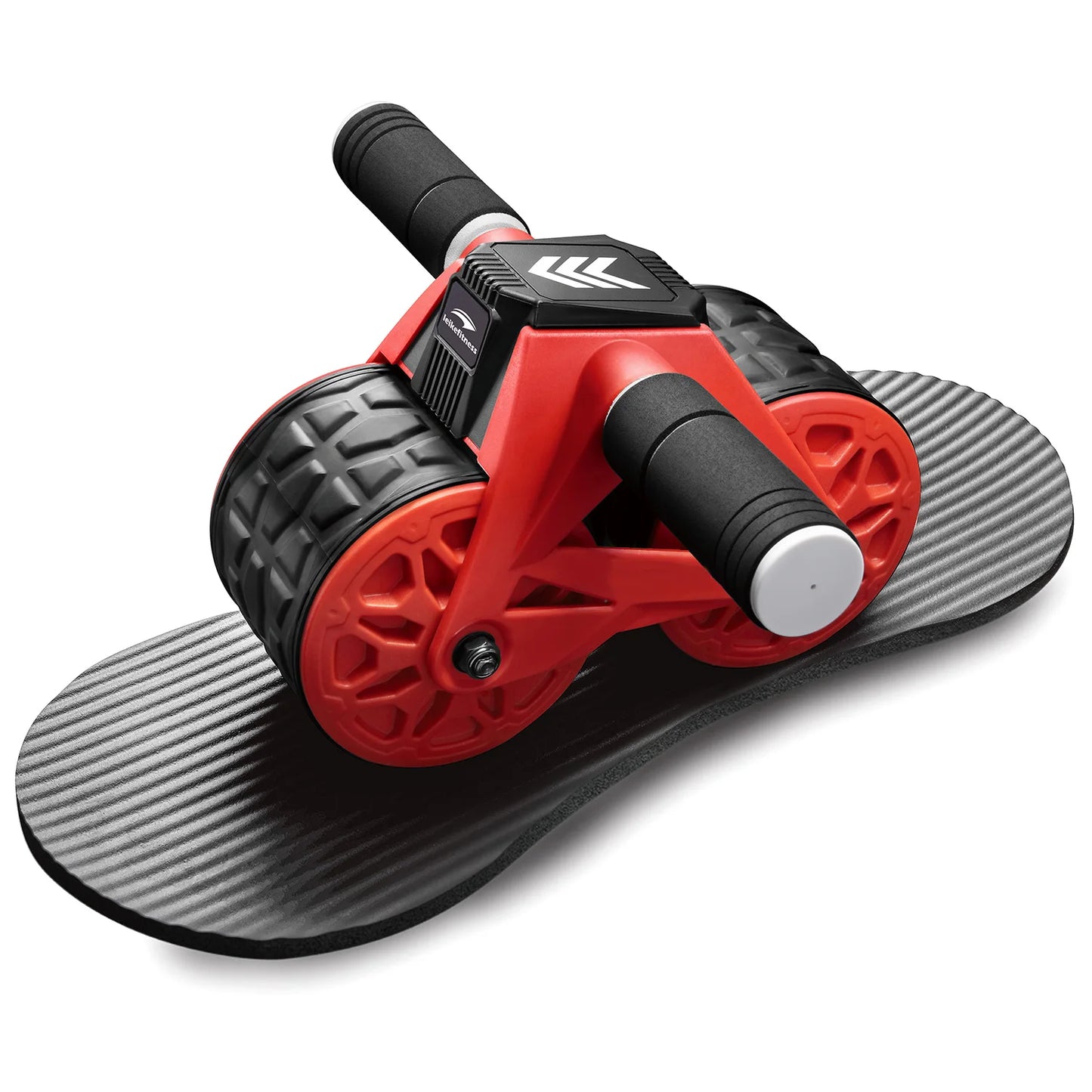 Automatic Rebound Ab Wheel Roller with Intelligent Display & Knee Pad – Ultimate Core Trainer for Effective Ab Workouts - Premium ab trainer from Lizard Vigilante - Just $38.88! Shop now at Lizard Vigilante