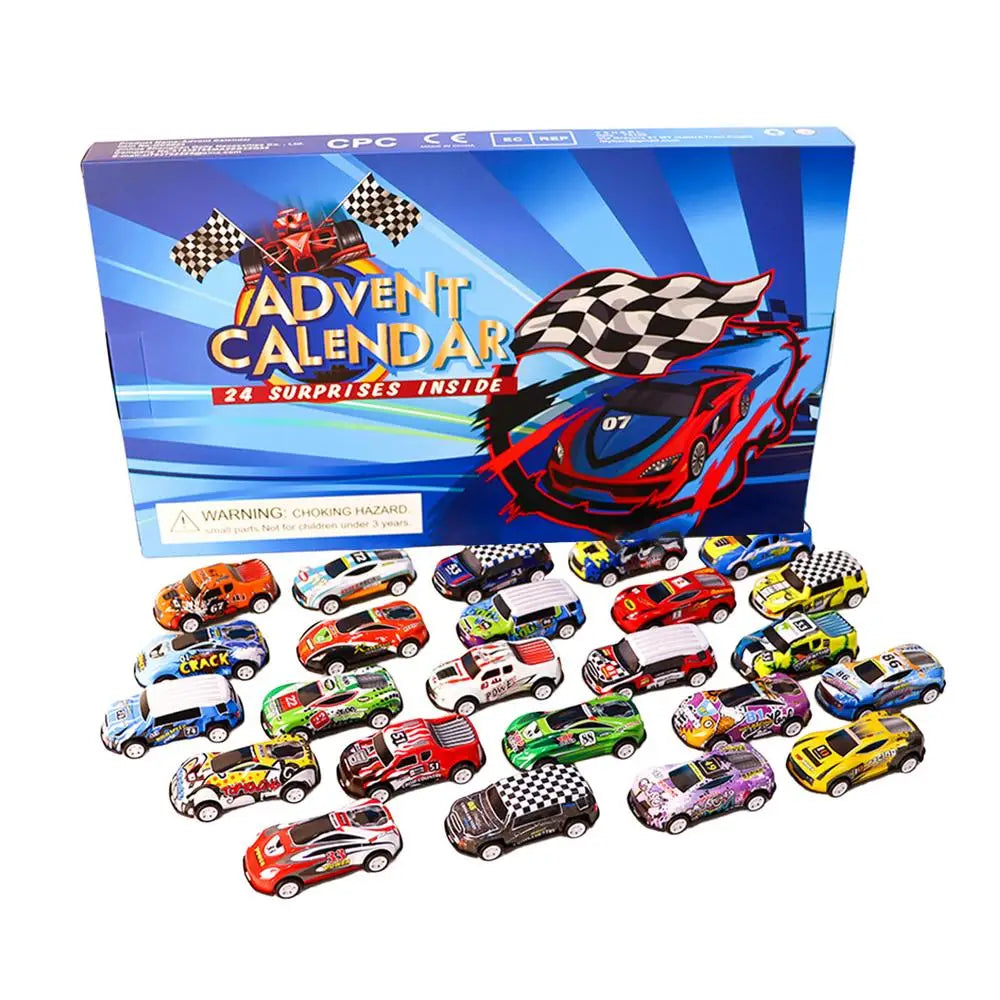 24-Day Christmas Countdown Car Advent Calendar – Kids Toy Cars, Digital Racing & Holiday Fun, Perfect Christmas Gift - Premium calendar from Lizard Vigilante - Just $28.88! Shop now at Lizard Vigilante