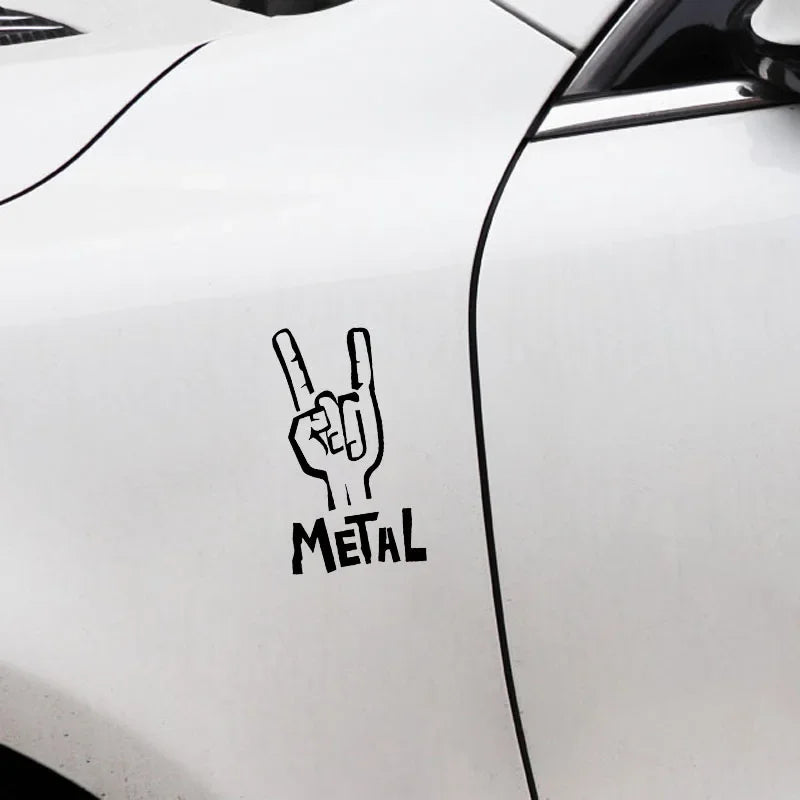 LYKX Heavy Metal Bass Riot – Electric Guitar Rock Car Sticker for Autos, Bikes, and Outlaws - Premium sticker from dsers - Just $15.66! Shop now at Lizard Vigilante