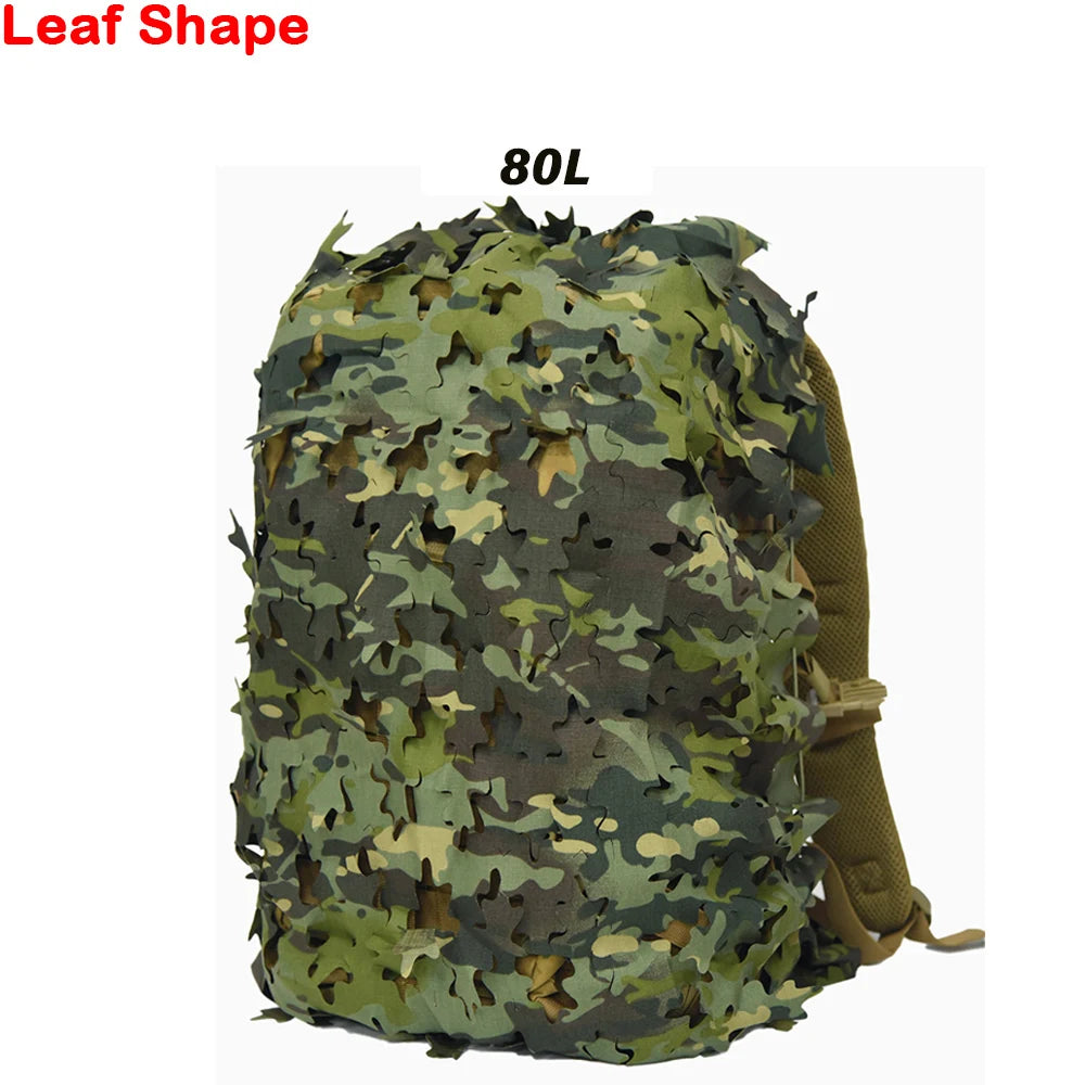 3D Camo Net Backpack Cover - Laser Cut Camouflage for 60L & 80L Packs - Premium backpack cover from Lizard Vigilante - Just $19.99! Shop now at Lizard Vigilante