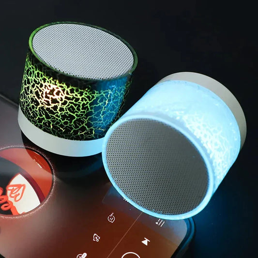 Bluetooth Speaker Mini Wireless Loudspeaker Crack LED TF Card USB Subwoofer Portable MP3 Sound Wireless Speaker for Smart Phone