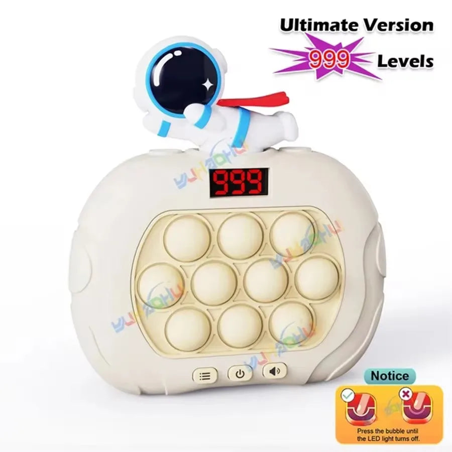 999 Levels Electronic Pop Light Quick Push Game Console - Premium game from Lizard Vigilante - Just $19.88! Shop now at Lizard Vigilante