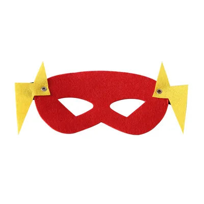 Superhero Kids Cosplay Masks 28-Piece Set — Party Favor Costume Accessories For Boys And Girls
