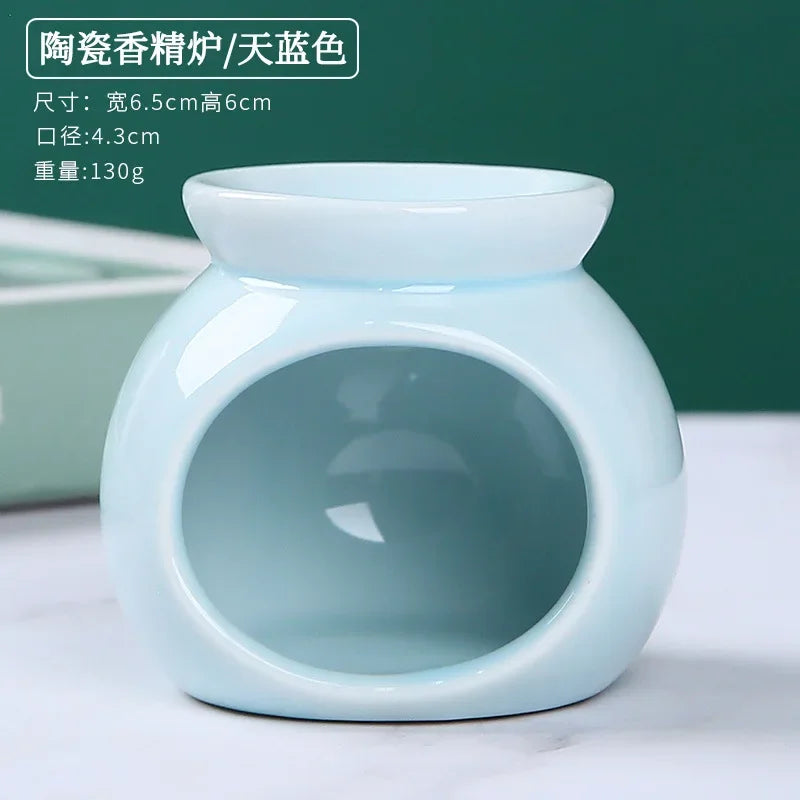 Essential Oil Burners Wax Melt Warmer Aromatherapies Aromas Diffuser Furnaces Ceramics Tealight Holder Decors