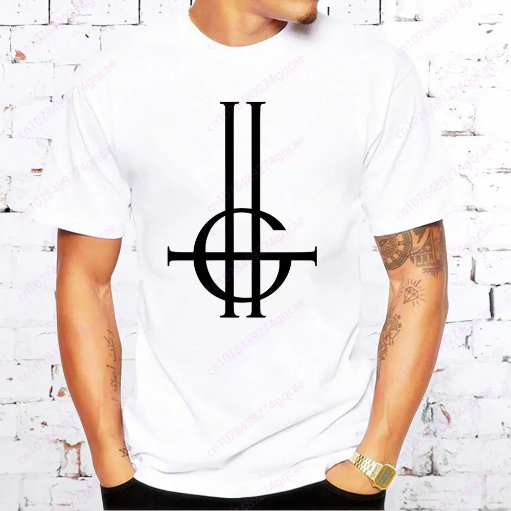 “ECHOES OF THE DAMNED” – GHOST Band Heavy Metal Tee for Men | Summer Fashion T-Shirt for the Loud, the Lost & the Legends - Premium t-shirts from dsers - Just $22.99! Shop now at Lizard Vigilante