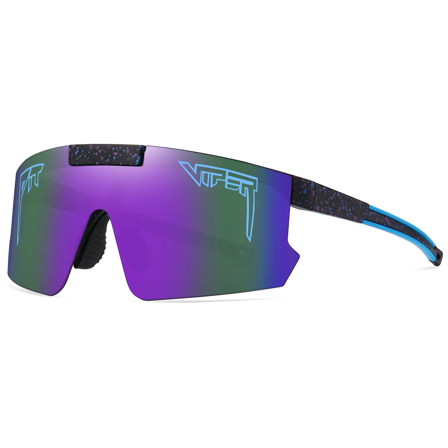 Pit Viper flip-up downforce sport sunglasses – heavy metal cycling eyewear for men and women, UV400 baseball & driving shades