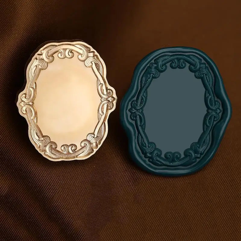 Photo Frame Series Sealing Wax Stamp Head Fire Paint Seal Wax Stamp Heads For DIY Scrapbooking Envelope Wedding Party Invitation
