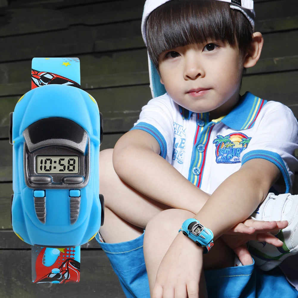 Cartoon Car Children Watch Toy for Boys - Fun & Fashion in One! - Premium watches from Lizard Vigilante - Just $16.99! Shop now at Lizard Vigilante