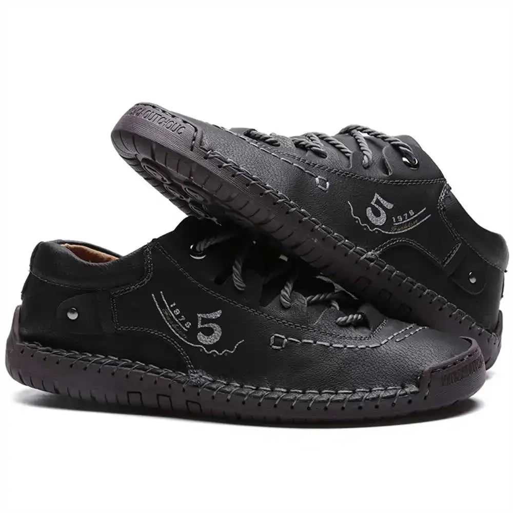 Super Big Size Nonslip Sneakers – Casual Men's Shoes, Sport Luxus High-End Sneakers, Size 50, Lace-up Athletic Footwear - Premium sneakers from Lizard Vigilante - Just $13.99! Shop now at Lizard Vigilante