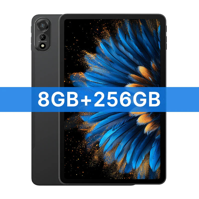 Blackview MEGA 2 Tablets 12 inch 2K Display Widevine L1 24GB(8+16) Android 15 256GB 9000mAh AI Main Camera Pad PC