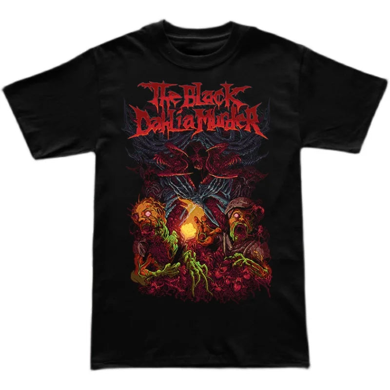 The Black Dahlia Murder Melodic Death Metal Skull T-Shirt for Metalheads - Premium T-Shirts from Lizard Vigilante - Just $23.88! Shop now at Lizard Vigilante