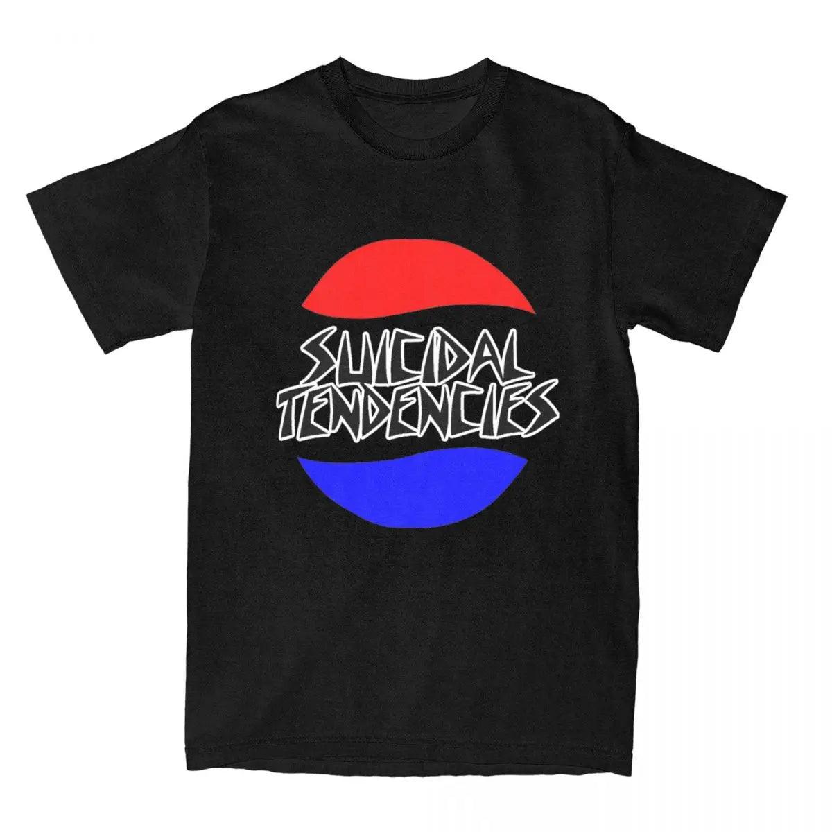 Men Women Rock Suicidal Tendencies Music Heavy Graphic T Shirt Merchandise Vintage 100% Cotton T Shirt Tops Birthday Gift - Premium T-Shirt from Lizard Vigilante - Just $23.99! Shop now at Lizard Vigilante