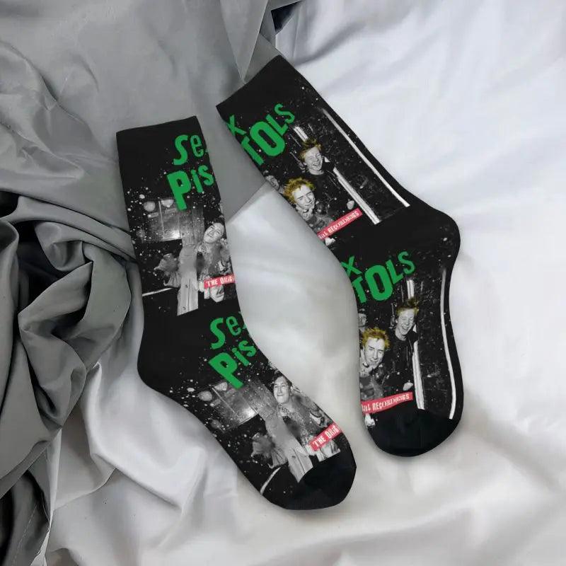 3D Pistols Punk Rock Socks for Head-to-Toe Rebellion - Premium socks from Lizard Vigilante - Just $17.99! Shop now at Lizard Vigilante