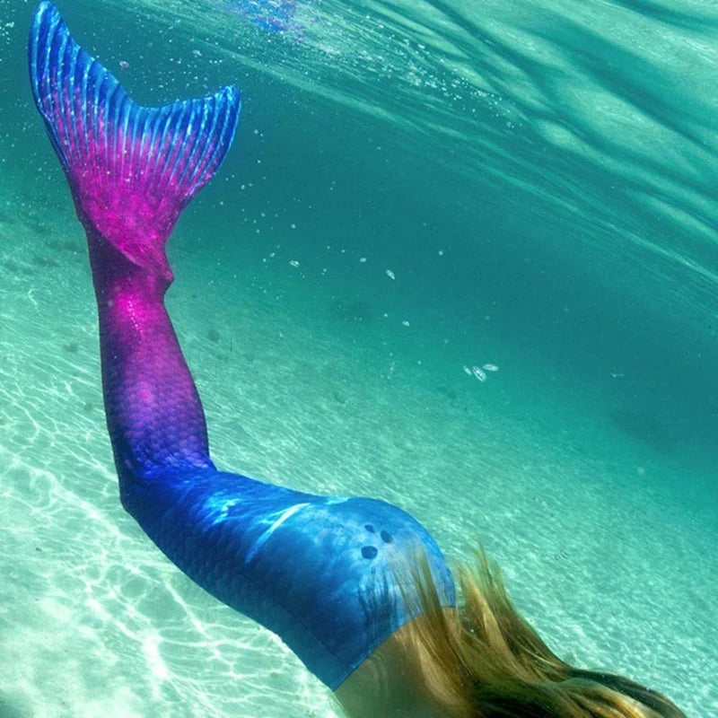 Mermaid Tails for Swimming Swimsuit Costume Adults Cosplay Fish Tail Costume Beach Swim Suit No Monofin Swimwear - Premium Cosplay Costumes from Lizard Vigilante - Just $38.88! Shop now at Lizard Vigilante