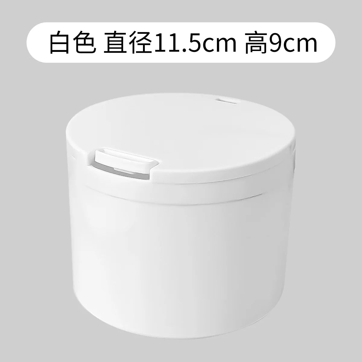 Mini Waste Box Bin Garbage Basket Home Table Trash Can Plastic Office Supplies Dustbins Sundries Barrel Box For Household