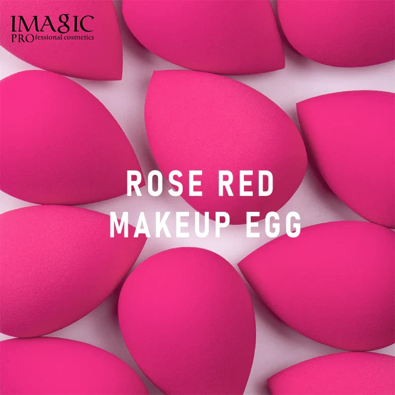 IMAGIC 10Pcs/Kit Makeup Sponge Set Soft Colorful Cosmetic Puff Powder Foundation Beauty Tool Wholesale Women Beauty Makeup Tool