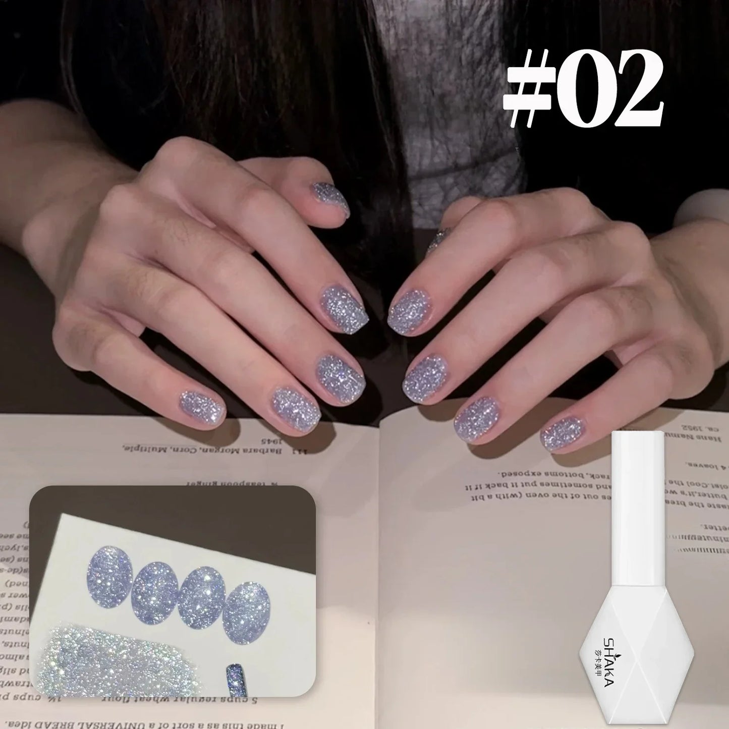 1-12pcs SHAKA Summer Autumn Huayu Xingchen Orange Green Red Gel Nail Polish 2025 New Halloween Versatile Nail Gel