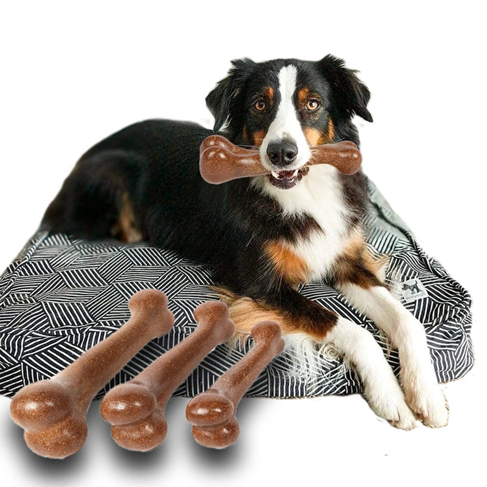 Dog Chew Toy Dog Bone Puppy Teeth Cleaning Tools Bacon Beef Flavor Large Dogs Traiining Toys Pet Supplies - Premium  from Lizard Vigilante - Just $14.99! Shop now at Lizard Vigilante