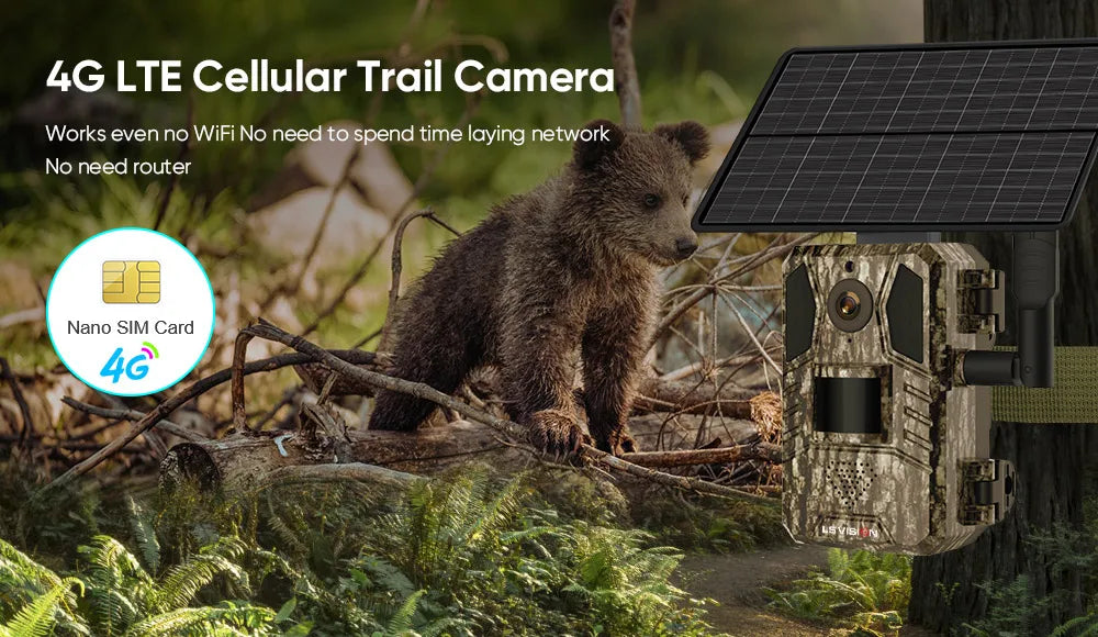 Iron Sentinel 4G Solar Vision Cam — 2K Full-Spectrum Surveillance Beast (Wildlife & Human Detection)