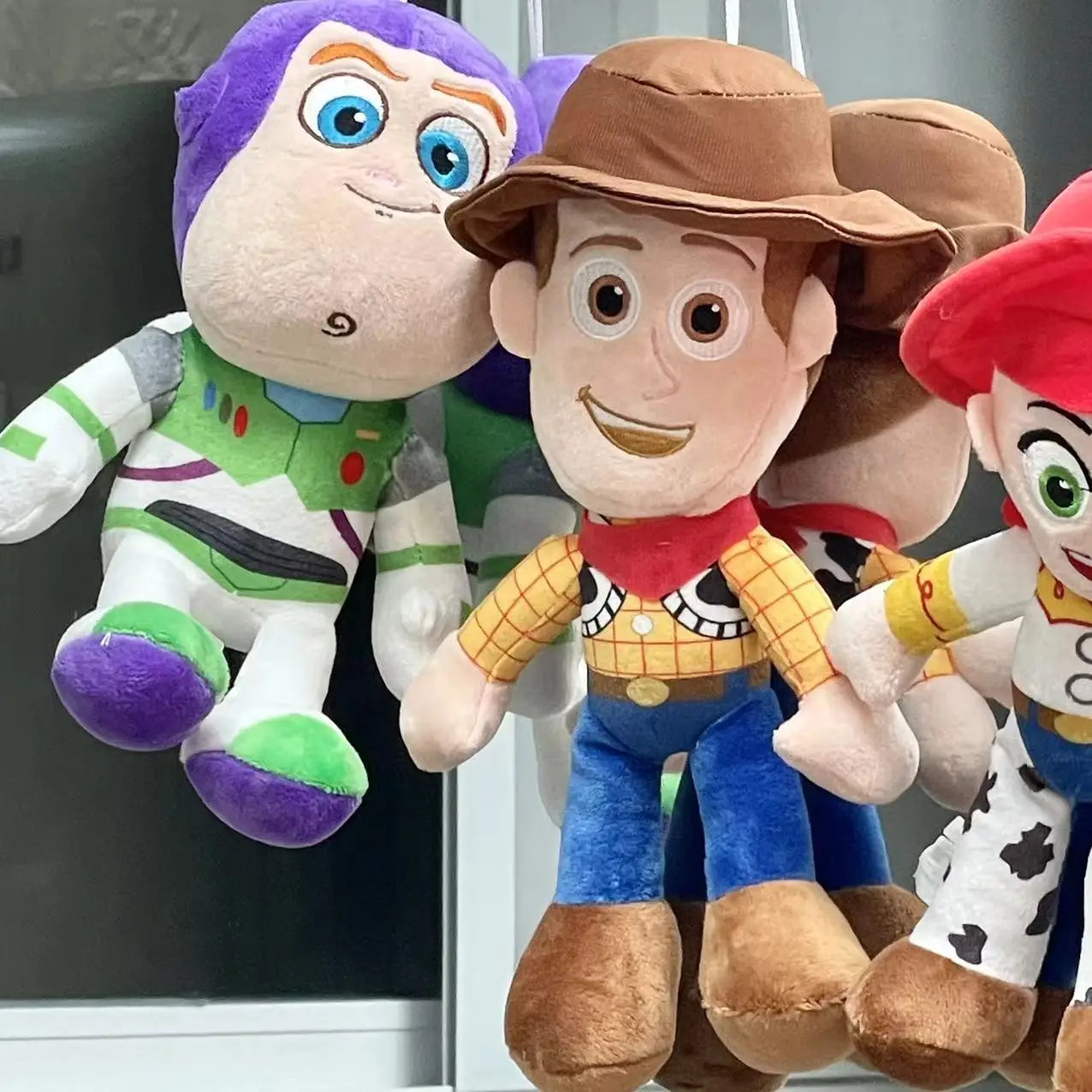 Toy Story Plush Toys | Buzz Lightyear, Jessie & Woody | Cute Stuffed Cartoon Anime Kawaii Dolls (30x26cm) - Premium doll from Lizard Vigilante - Just $19.88! Shop now at Lizard Vigilante