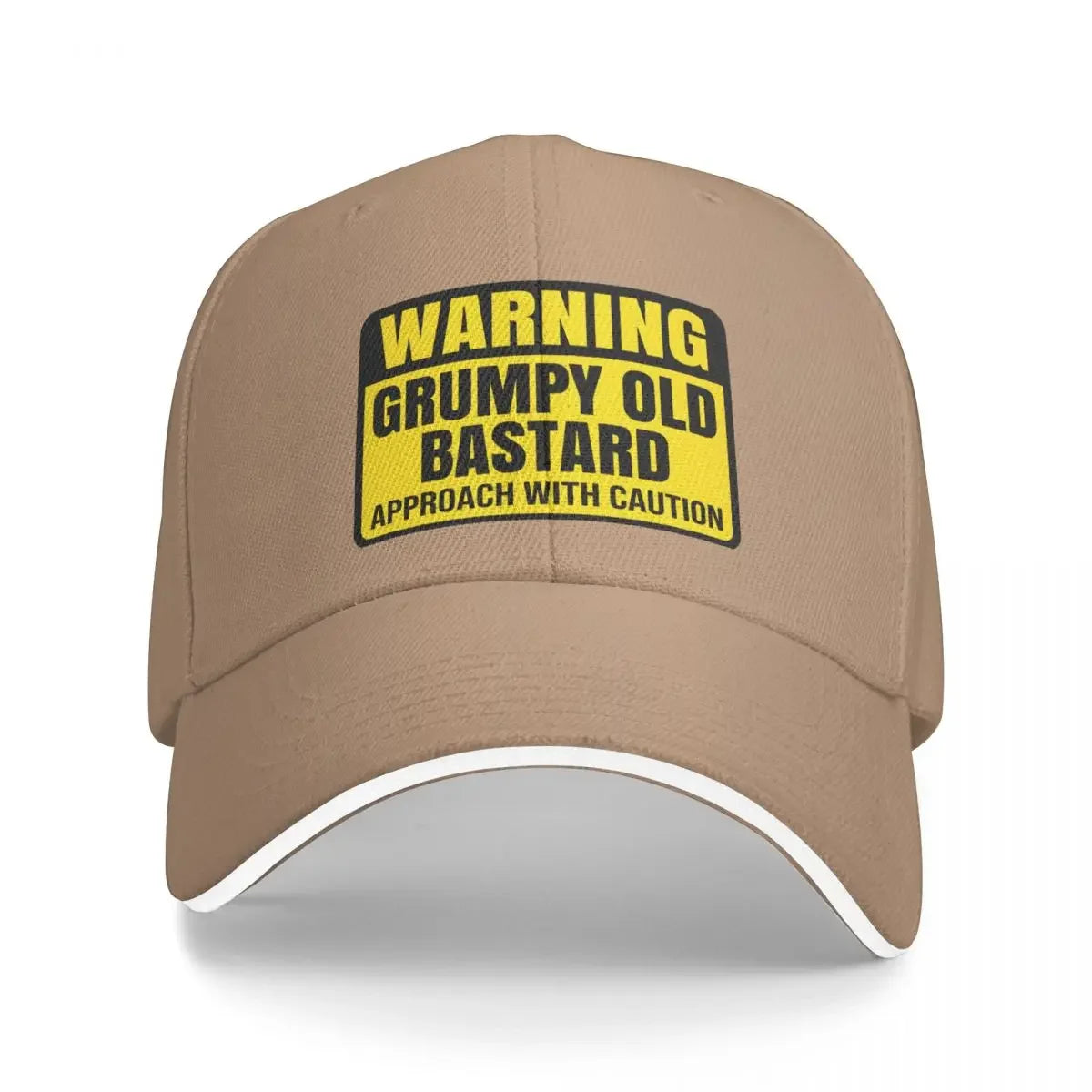 Grumpy Old Bastard Baseball Cap – Funny Warning Sign Hat for Men & Women, Adjustable Fit - Premium hat from Lizard Vigilante - Just $23.88! Shop now at Lizard Vigilante