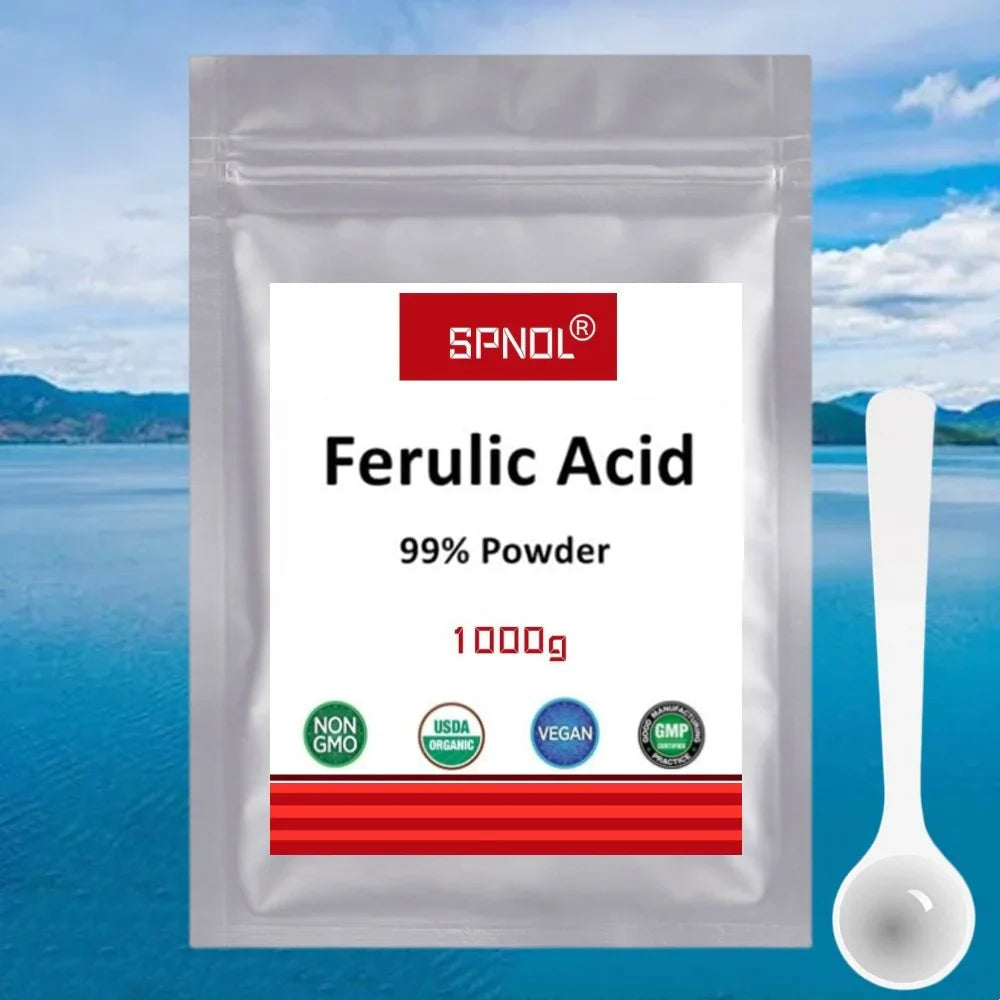 Hot Supply 99% Ferulic Acid Powder For Skin Whitening