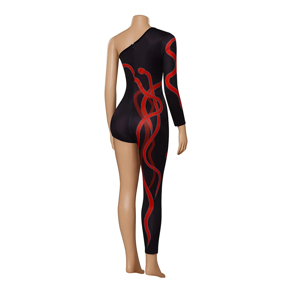 Taylor Swift Eras Tour Cosplay Costume Black One-Legged Jumpsuit Halloween Costume Bodysuit for Adult Women - Premium costume from Lizard Vigilante - Just $39.99! Shop now at Lizard Vigilante