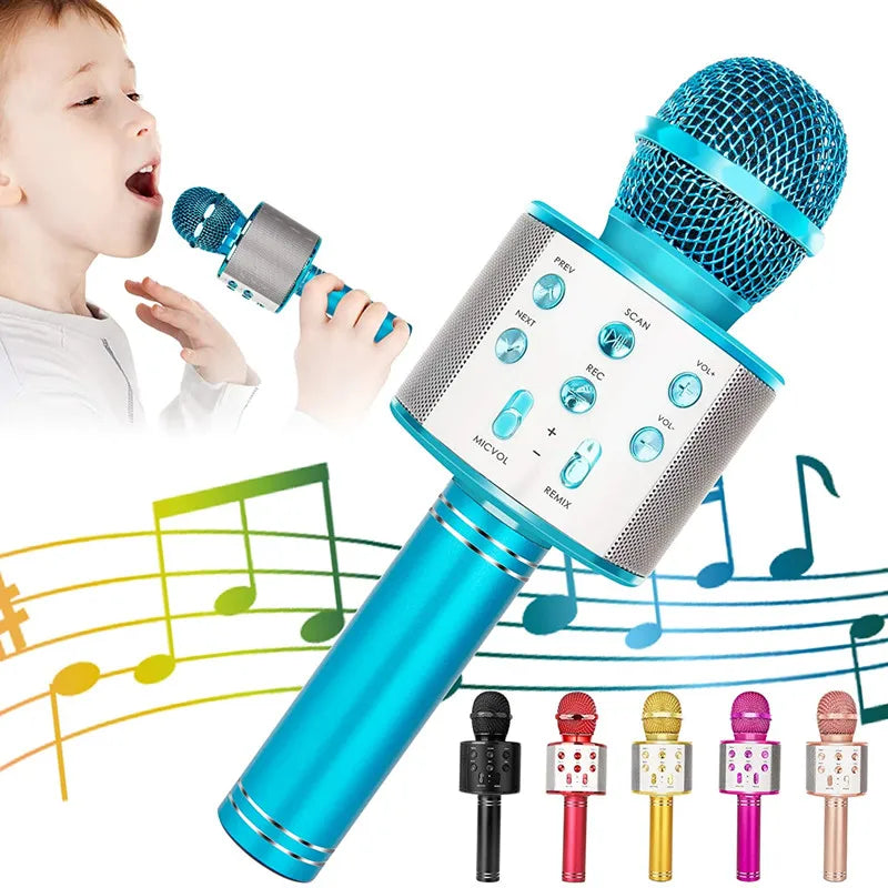 Handheld Karaoke Microphone for Kids – Fun Toys for 4-15 Year Old Girls - Premium microphone from Lizard Vigilante - Just $22.88! Shop now at Lizard Vigilante