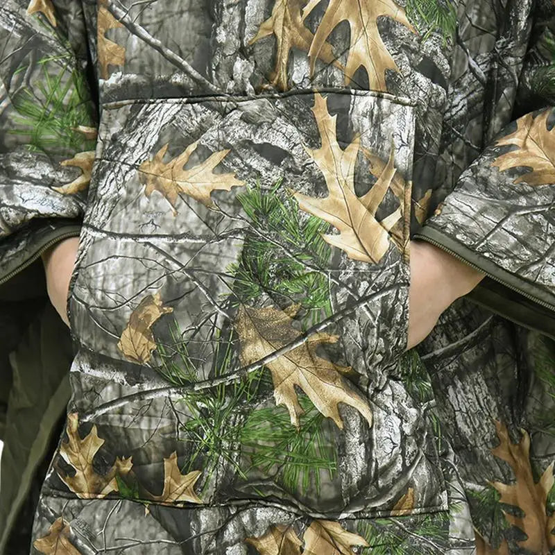 Lizard Vigilante Stormcloak Poncho – 3-season wearable sleeping bag for stage, street & campfire rebellion