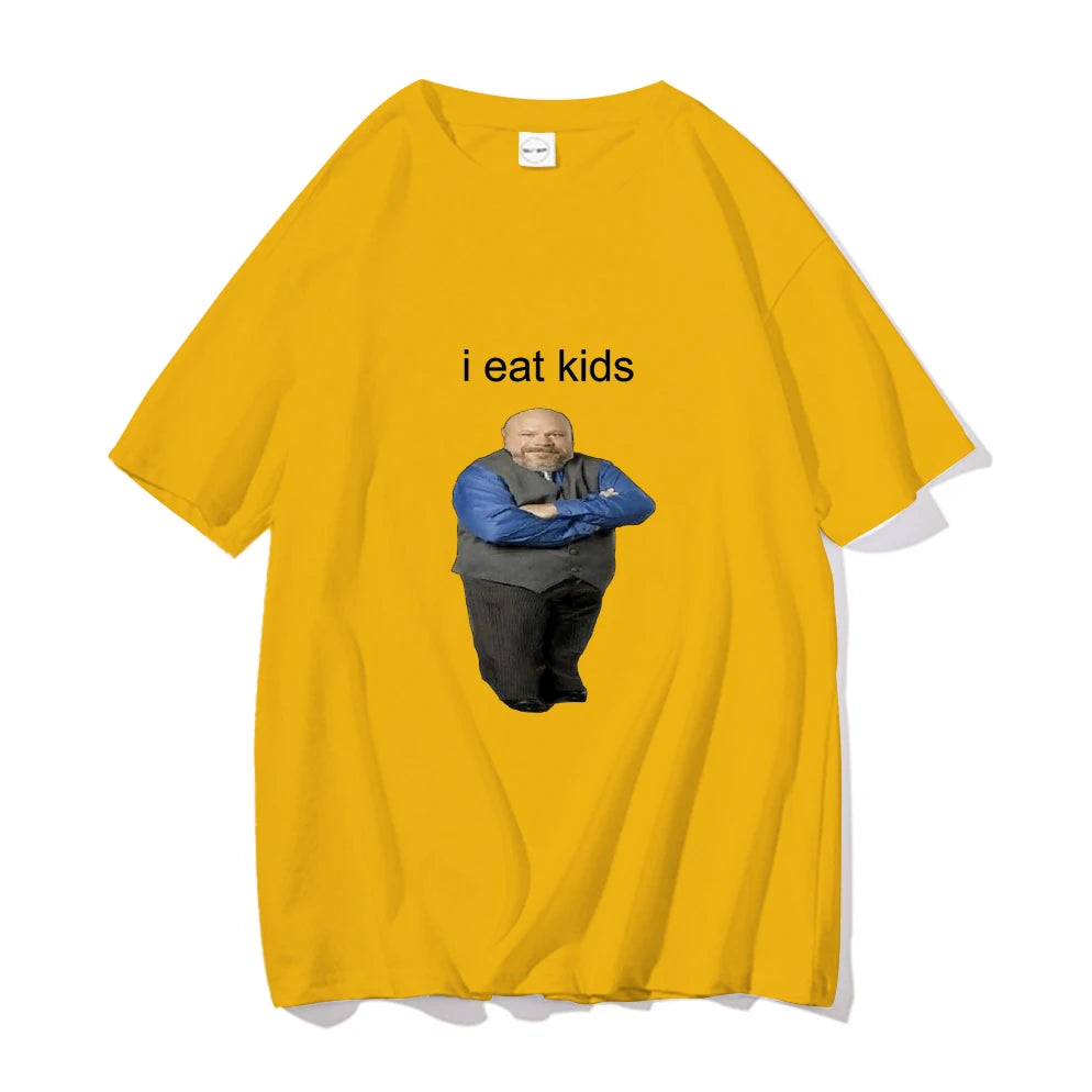 I Eat Kids - The Bold Bertram Tee That Sparks Conversation - Premium tee from dsers - Just $24.88! Shop now at Lizard Vigilante