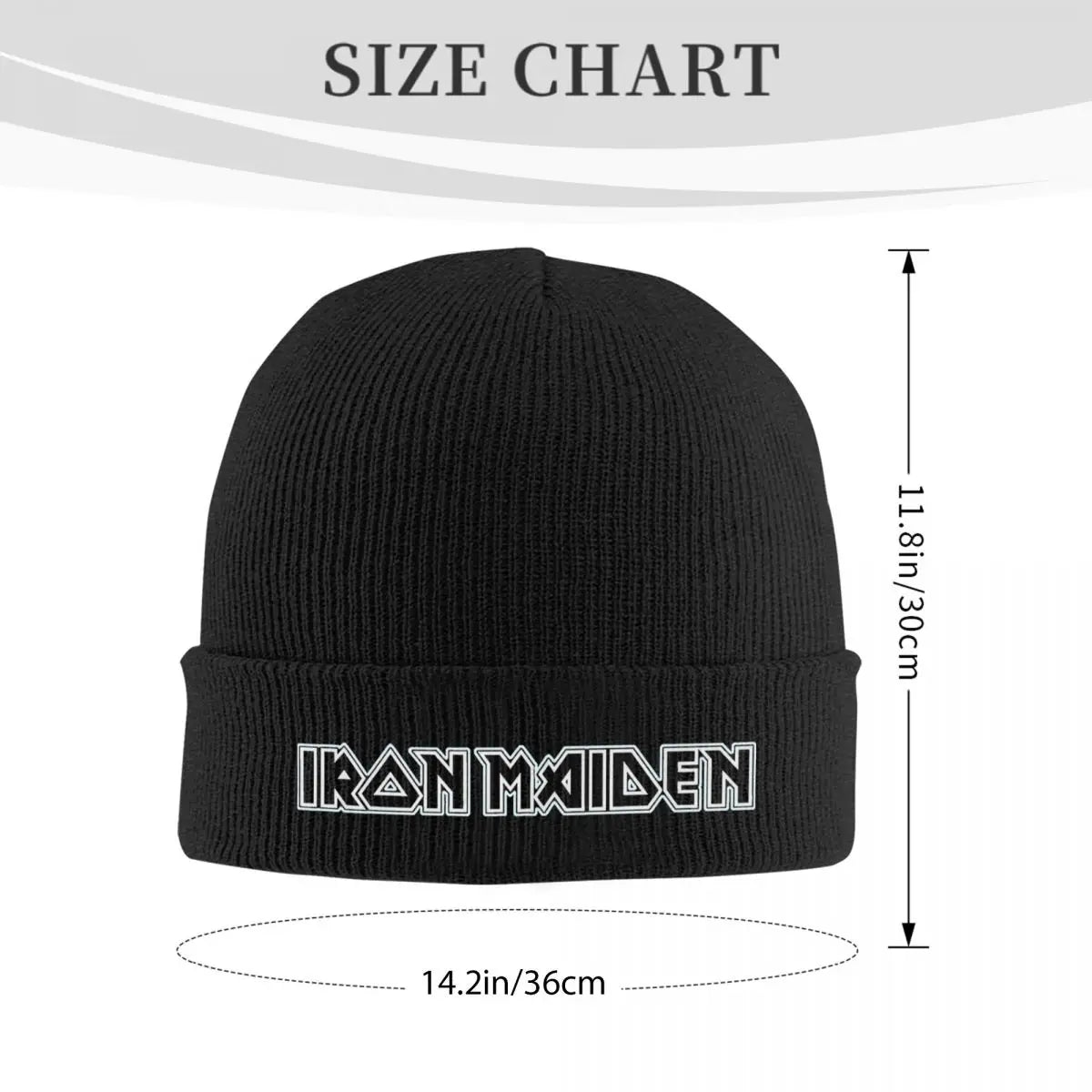 Rock Music Band Iron Maiden Knit Hat Beanie - Warm Autumn Winter Color Cap for Men & Women - Premium unisex beanie from Lizard Vigilante - Just $19.88! Shop now at Lizard Vigilante