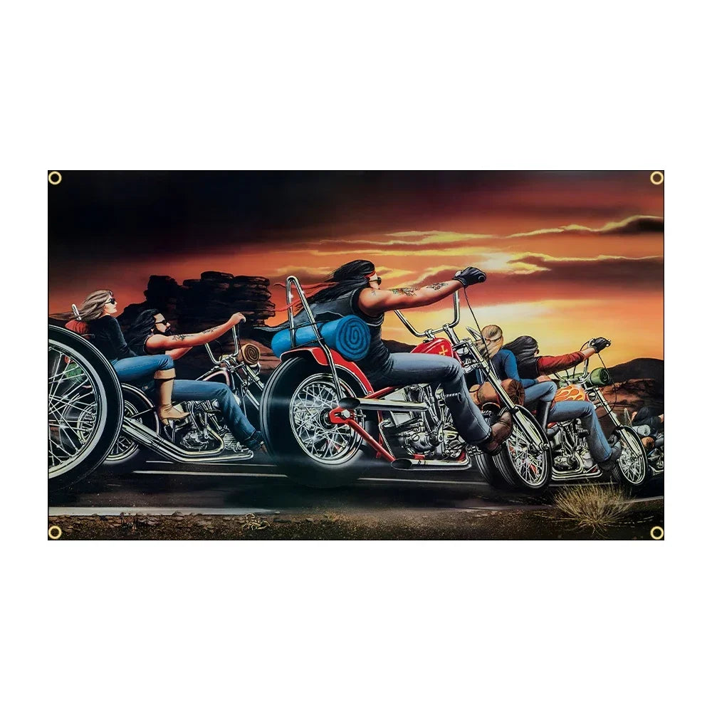 West Coast Choppers Logo Flag – 90x150cm Polyester Digital Printed Banner for Motorcycle Enthusiasts - Premium flag from Lizard Vigilante - Just $17.99! Shop now at Lizard Vigilante