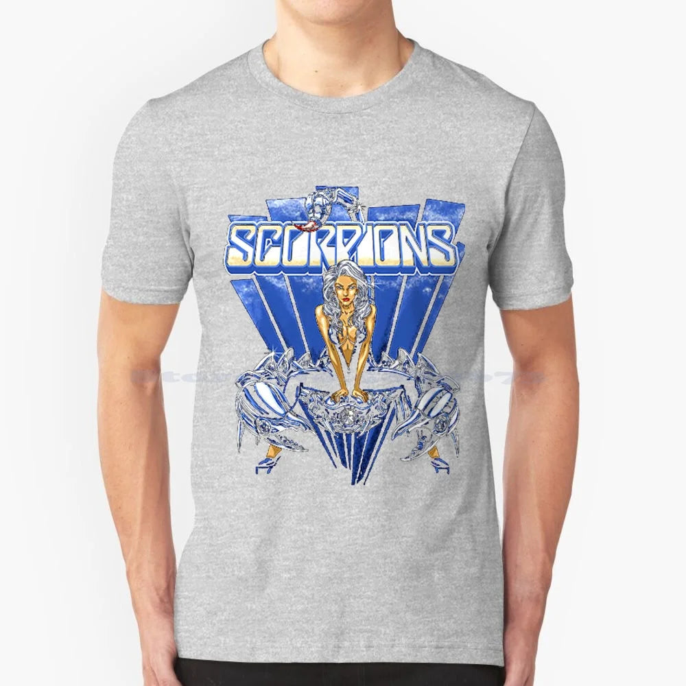 The Scorpions German Band T Shirt 100% Cotton Tee German Band - Premium T-Shirt from Lizard Vigilante - Just $38.99! Shop now at Lizard Vigilante