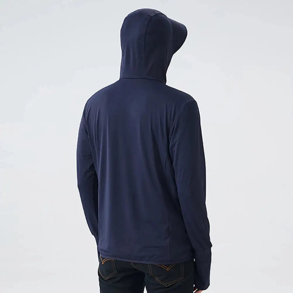 Summer UPF 50+ UV Sun Protection Skin Coats Men Ultra-Light Sportswear Hooded Outwear Men Windbreaker Casual Jackets