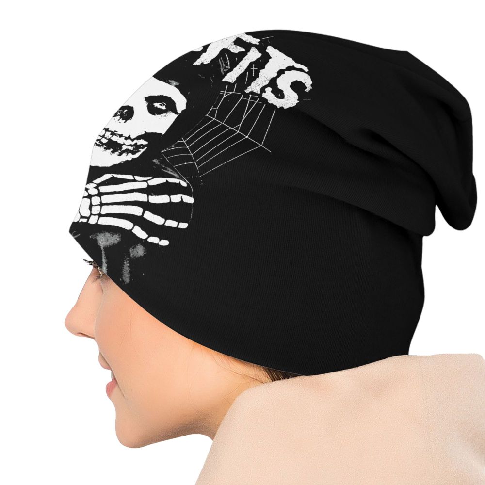 Misfits Horror Punk Rock Knit Beanie – Unisex Winter Skull Cap for Men & Women - Premium beanie from dsers - Just $19.99! Shop now at Lizard Vigilante