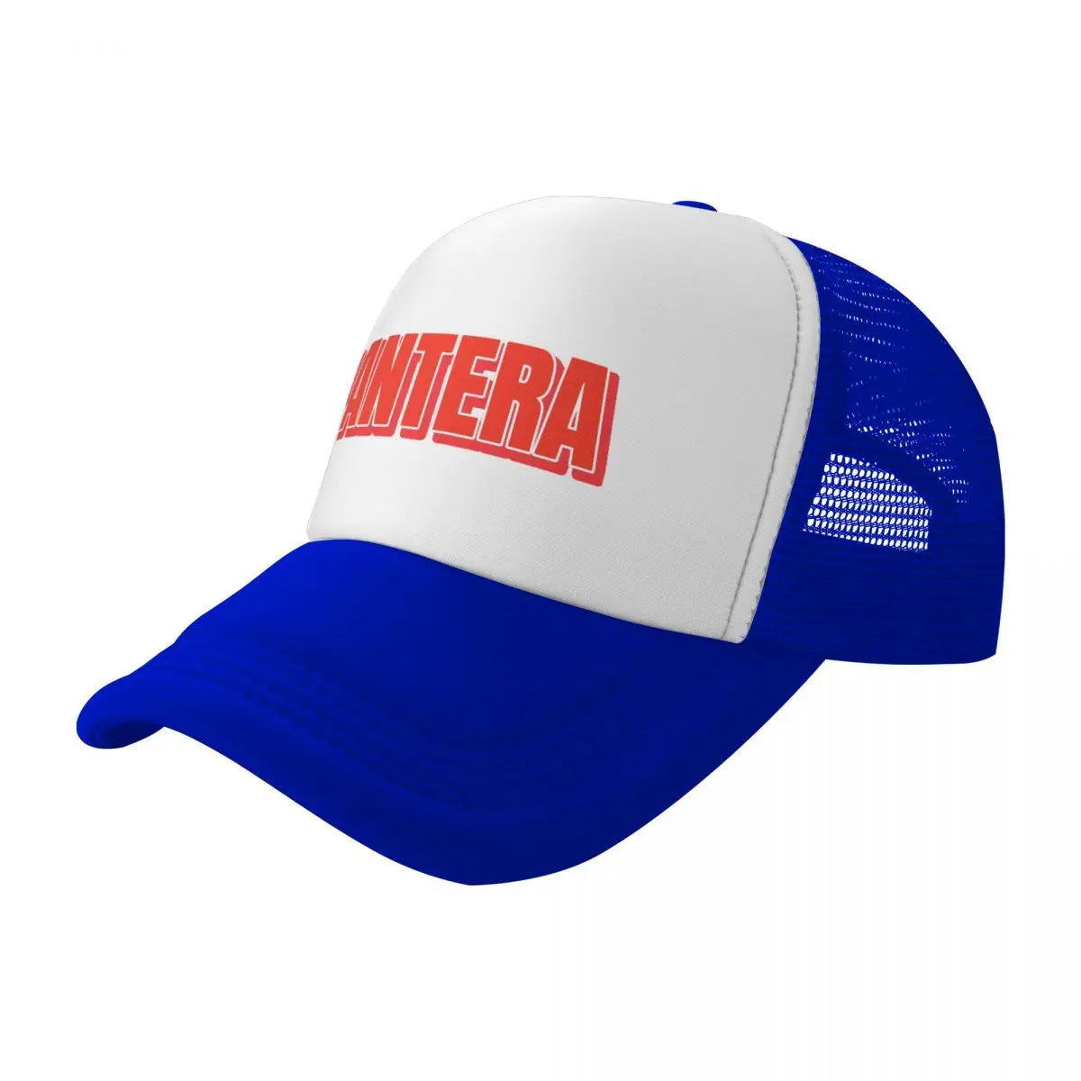 Pantera Rock Music Band Mesh Baseball Cap Men Women Hip-Hop Sun Hat Heavy Metal Hat Breathable Snapback Cap Summer Trucker Hats - Lizard Vigilante