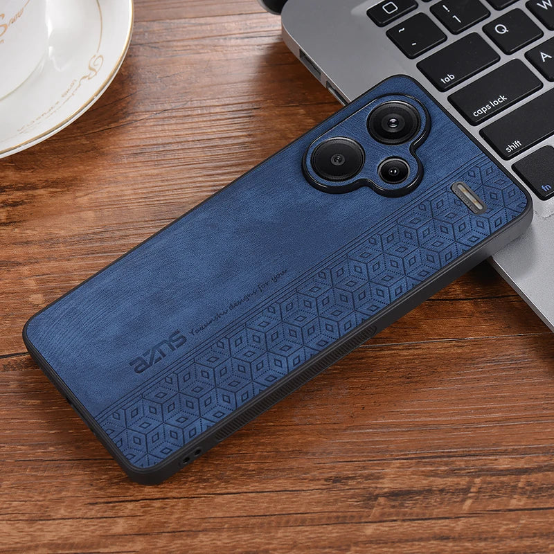 For Xiaomi Redmi Note 13 Pro Plus Чехол для back cover Skin Feel Shockproof Leather Case Soft Funda For Redmi Note 13 Pro Plus